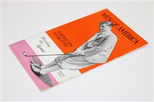 1929 Bobby Jones Cover 'Men of America' No. 35 Sports Booklet
