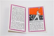 1929 Bobby Jones Cover 'Men of America' No. 35 Sports Booklet