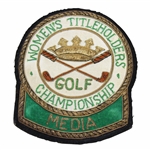 1966 Titleholders Golf Championship at Augusta Country Club Media Badge