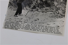 Jack Nicklaus Earns Battle Ribbon After Hitting Beach Wire Photo