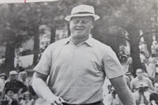 Jack Nicklaus Shoots 64 At 1965 Masters Wire Photo