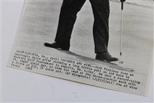 Jack Nicklaus Shoots 64 At 1965 Masters Wire Photo