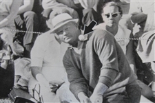 Jack Nicklaus Watches Ball Following Chip To 15Th Green 1966 Masters Wire Photo 4/8/66