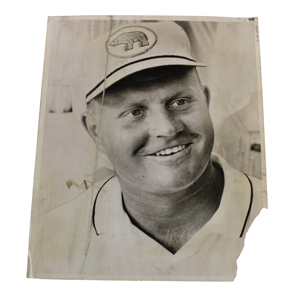 Jack Nicklaus Press Photo 1/24/1967 Crease Down Middle