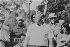 Jack Nicklaus Reacts To 30 Foot Putt Wire Photo 7/31/1966