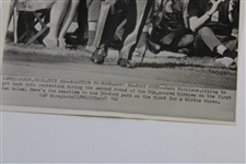Jack Nicklaus Reacts To 30 Foot Putt Wire Photo 7/31/1966