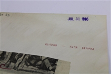 Jack Nicklaus Reacts To 30 Foot Putt Wire Photo 7/31/1966