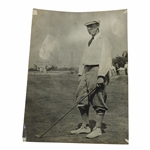 1915 John G Anderson Finals of US Amateur Rare Photo - The Only Photo of Him We Have Seen!