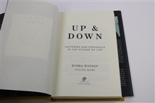 Bubba Watson Signed 2021 'Up & Down' Golf Book JSA ALOA