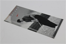 Tiger Woods 1996 Niketown Rookie Card/Ad Pierce - Great Condition