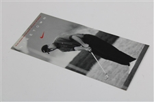 Tiger Woods 1996 Niketown Rookie Card/Ad Piece - Great Condition