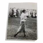 Patty Berg 5/14/36 Curtis Cup 18 Years Old Phenom Photo Is Grainy