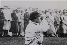 Patty Berg 5/14/36 Curtis Cup 18 Years Old Phenom Photo Is Grainy