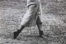 Patty Berg 5/14/36 Curtis Cup 18 Years Old Phenom Photo Is Grainy
