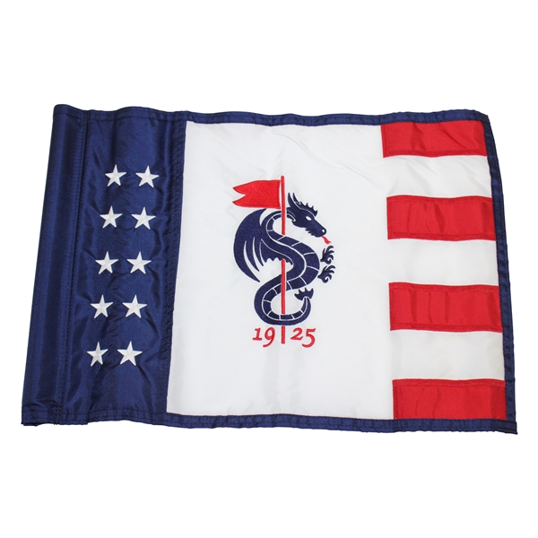 Monterey Peninsula Country Club Course Used Red, White, & Blue Flag 
