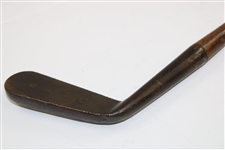 Unmarked Spring Face Hickory Golf Iron