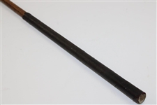 Unmarked Spring Face Hickory Golf Iron