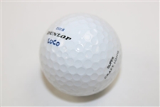 Joaquin Niemann Signed Dunlop Loco Logo Golf Ball JSA ALOA