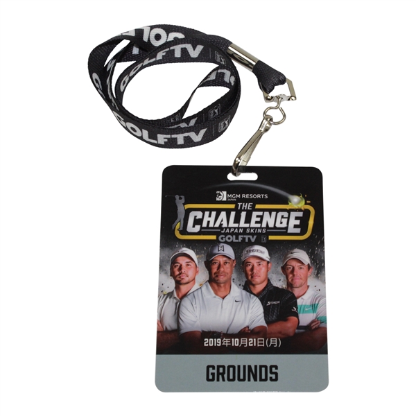 2019 ZOZO Championship Series Badge - Tiger Final Win?