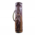 MacKenzie Leather Chicago Golf Club 'Far & Sure' Peter Jacobsen Model Golf Bag