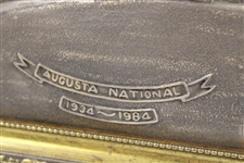 Augusta National Clubhouse Ltd Ed 11/50 Resin Bronze '1934-1984' by Artist Bill Waugh - Framed