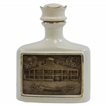 Augusta Natonal Clubhouse Masters Logo Porcelain with Bronze Decanter by Artist Bill Waugh