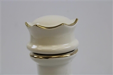 Augusta Natonal Clubhouse Masters Logo Porcelain with Bronze Decanter by Artist Bill Waugh