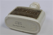 Augusta Natonal Clubhouse Masters Logo Porcelain with Bronze Decanter by Artist Bill Waugh