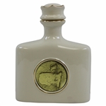 Augusta Natonal Clubhouse Masters Logo Porcelain with Gold Foil Decanter by Artist Bill Waugh