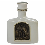 Old Tom & Young Tom with R&A Clubhouse Resin Bronze & Porcelain Decanter by Artist Bill Waugh