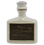 Old Tom & Young Tom with R&A Clubhouse Resin Bronze & Porcelain Decanter by Artist Bill Waugh