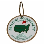 1976 Masters Tournament Contestant Metal Bag Tag - Hugh Baiochi