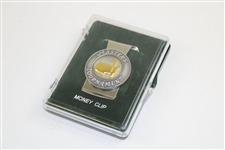 Undated Masters tournament Logo Money Clip in Original Package