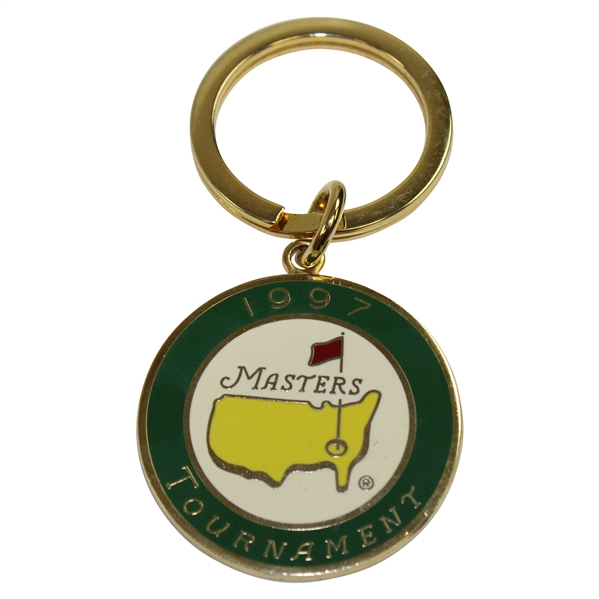 1997 Masters Tournament Key Chain - Tigers First Masters Win