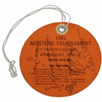Nicklaus, Casper, & others Multi-Signed 1981 Masters Tournament Wednesday Ticket JSA ALOA