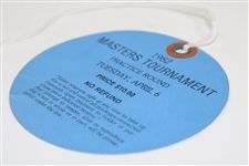 1982 Masters Tournament Tuesday Ticket #14849 - Craig Stadler Winner