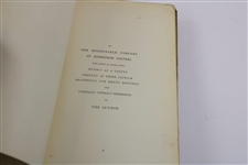 1887 'The Art of Golf' Book by Sir W.G. Simpson - Second Edition Revised
