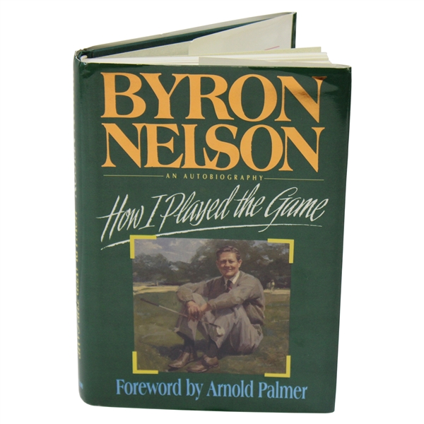 Byron Nelson Signed 1993 Byron Nelson: How I Played the Game Book JSA ALOA
