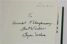 Byron Nelson Signed 1993 'Byron Nelson: How I Played the Game' Book JSA ALOA