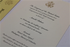 Arnold Palmer 2012 Congressional Medal Admit Ticket with Invitation