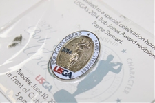 2014 USGA Bob Jones Award Recipient Payne Stewart Pin - New Unused in Package