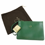 Masters Tournament Handmade in Italy Italian Leather Valuables Pouch with Original Packaging