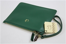 Masters Tournament Handmade in Italy Italian Leather Valuables Pouch with Original Packaging