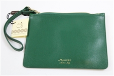 Masters Tournament Handmade in Italy Italian Leather Valuables Pouch with Original Packaging