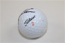 Bryson DeChambeau Signed Titleist 2 Golf Ball JSA #II78441