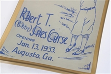 Augusta National Robert T. (Bobby) Jones Course Opening Commemorative Dish in Original Box