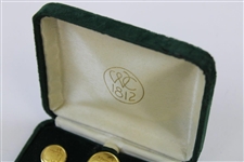 Waterbury Augusta National Golf Club/Masters Green Jacket Buttons in Case - Vintage