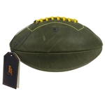 Augusta Natonal Golf Club Premium Green Leather Logo Football New with Tags in Bag