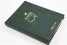 1988 Masters Golf Tournament Diary Planner with Calendar, Photos, & other
