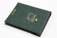 1988 Masters Golf Tournament Diary Planner with Calendar, Photos, & other